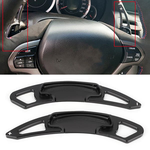 Acura CDX MDX RDX Sort Aluminium Legering Paddle Shift Forlænger