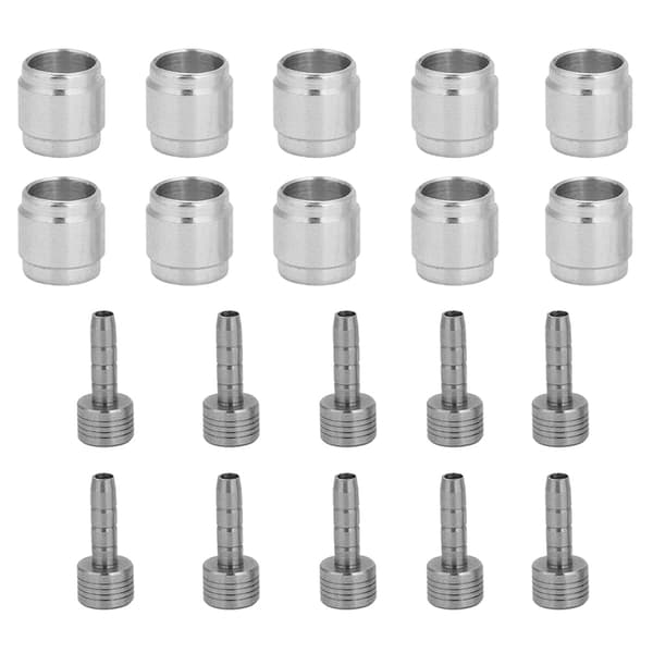 10 Set Hydraulisk Skivbromsslang Olive Connector Insert för AVID SRAM Ersättningsdel