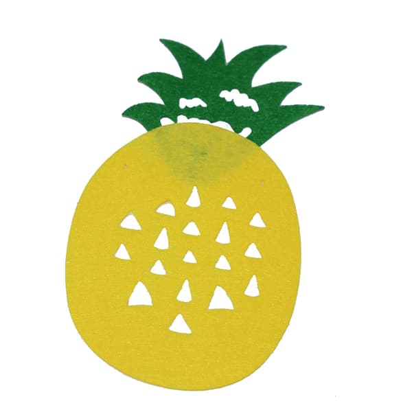 Fruktformet vimpelbanner Bursdag og Baby Shower Dekorationssett
