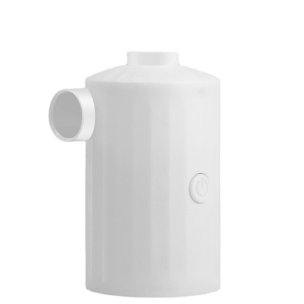 Trådløs Bærbar Vakuum Kompression Luftpumpe Opladning Skatteblæser Svømmering Luftseng Inflator (hvid)