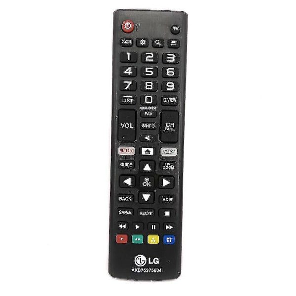 akb75375604 Til Lg Led Hdr Fuld Hdtv Fjernbetjening 65uk6090pua 49uk6300pue