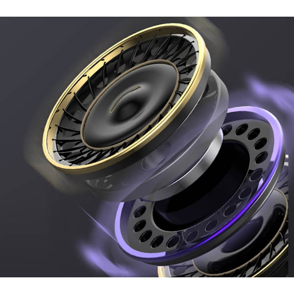 Ikke-in-ear hovedtelefoner (sort)