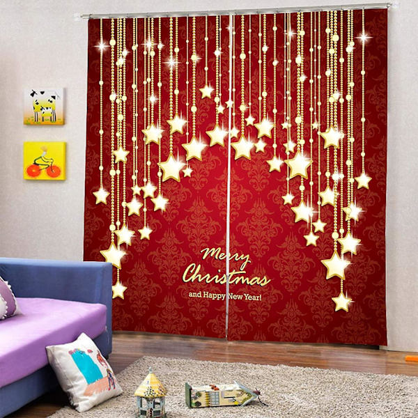 Julegardin CL-022 B75*L165cm*2stk