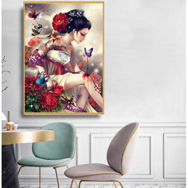 5D DIY Beauty Peony Diamond Painting (30*40 cm)
