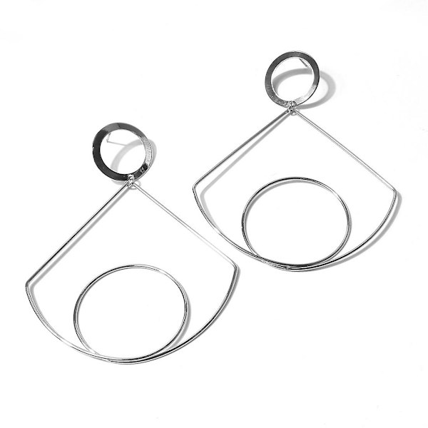 Øreringe Diamond Stud Fashion smykker B2242 silvery color