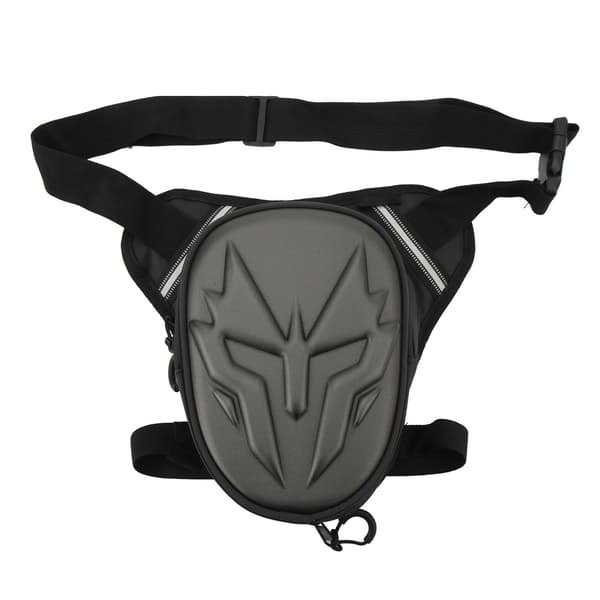Motorcykel benpose PVC Mat drop benpose Multifunktionel lårpakke til udendørs grå