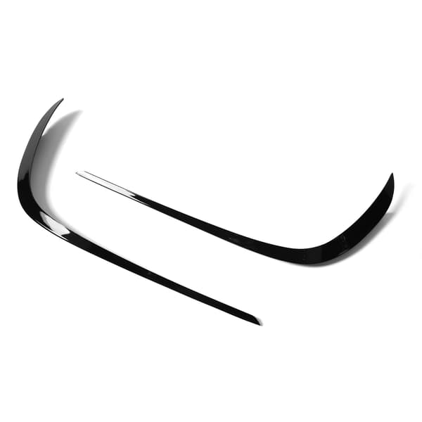 1 Par Forreste Bumper Lip Splitter Glans Sort Bil Spoiler Diffuser Udskiftning Til Benz GLE‑Class W166 AMG‑Line C292