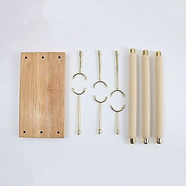 Træsmykker Display Ring Support I T-bar Latement Armbånd Bijoux Pakke Pakke 1 Smykkeværktøj 1