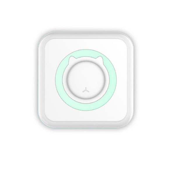 Bekväm minificka thermal Bluetooth mobiltelefon fotodataskrivare (grön (+5 print ) för att skicka klistermärken)