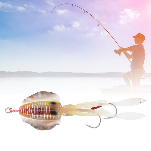 UV Glow Squid Lure Fiskeagn Tilbehør