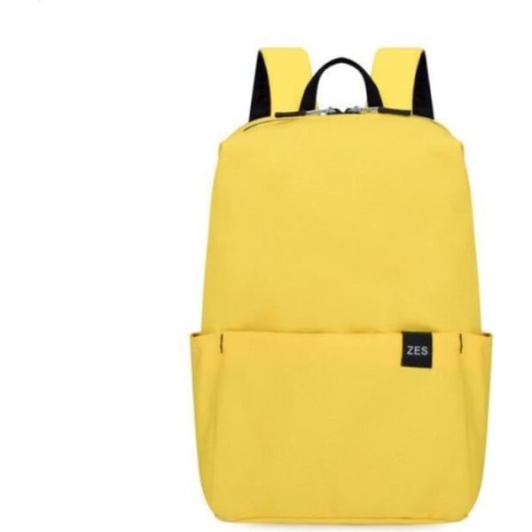 sac a dos ryggsäck kvinna man barn gul tonåring universitet 38cm 16L jobb sportdator 13-14 tum skolresor