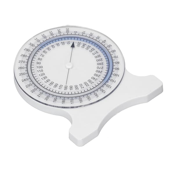 Professionel bobleinklinometer til fysioterapi, lækagesikker, nøjagtige målinger, blå til studerende