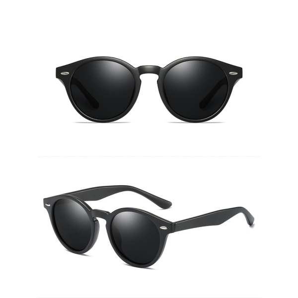 Polarisoidut värikkäät aurinkolasit miehille ja naisille Bright black frame white mercury