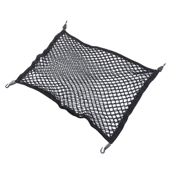 Bil Nylon Elastisk Net 4 Krog Bagagerum Last Opbevaringsnet Holder Erstatning for Tesla Model X 2015 til 2023