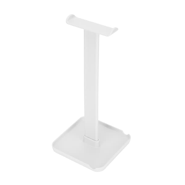 Multifunktionel Pladsbesparende Holdbar Robust Stabil Lys Farve Headset Stand Hvid