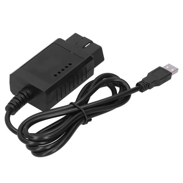 OBD II EOBD USB Diagnostisk Værktøj Læser Scanner Passer til Fiat Panda / Punto / Doble / Lancia