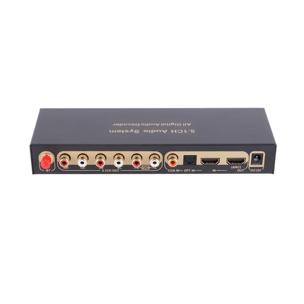 HDMI 5.1CH Digital lyduttrekkeromformer 100-240V US-plugg