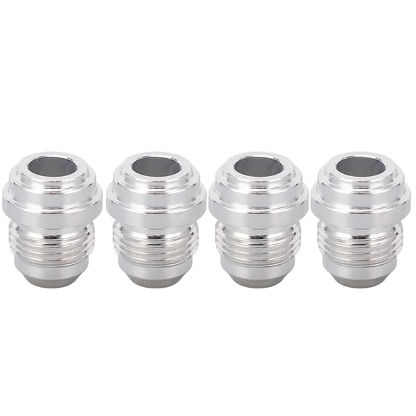 4 STK AN8 3 4 Tommer Billet Aluminium Legering Svejs I Rørfittings Rørforbindelser