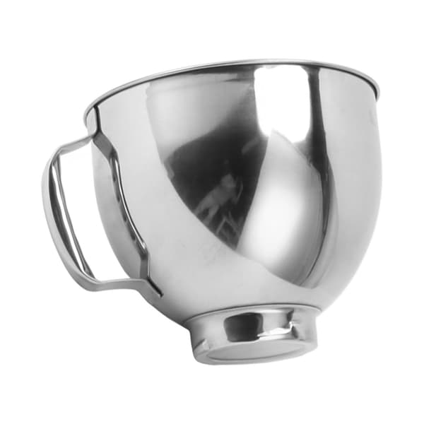 Rustfri stålbolle 4,5 Quart med håndtak for KitchenAid Artisan 5QT