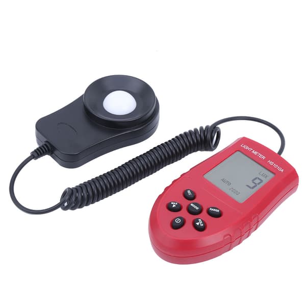 HS1010A Digitalt Lysmeter Høj Nøjagtighed Bærbart Luxmeter Auto Range Fotometer