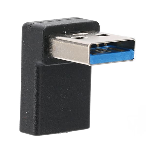 USB 3.0 Typ C Adapter 90 Graders Förlängning Laddning Dataöverföring