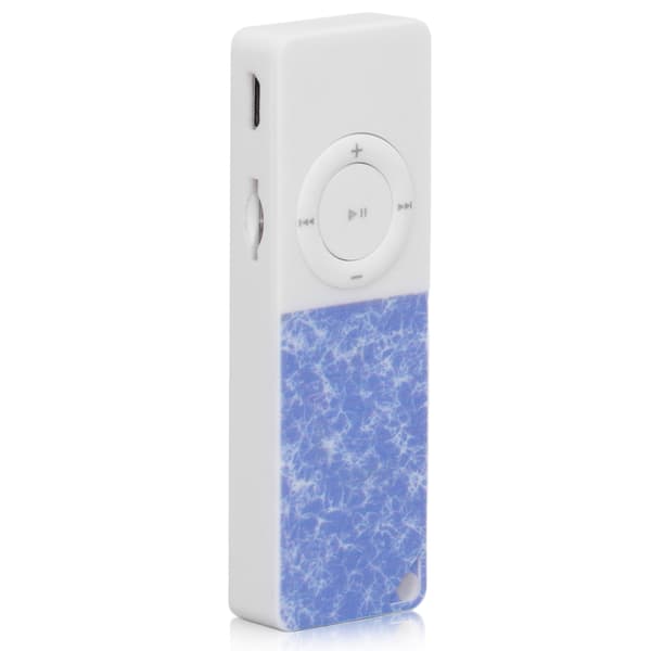 Slank Klassisk Multifunksjonell HiFi Lossless MP3-spiller Støtter 64GB Blå