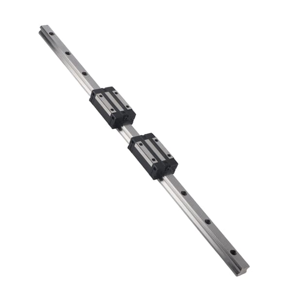 HGR20 Linjär Guide Skena 600mm Längd 2 Vagn Lagerblock