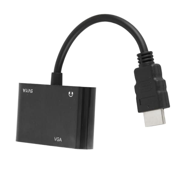 HD Multimedia Interface till VGA HD Multimedia Interface Adapter 1920x1080 HDTV Adapter för Dator Skrivbord Laptop PC