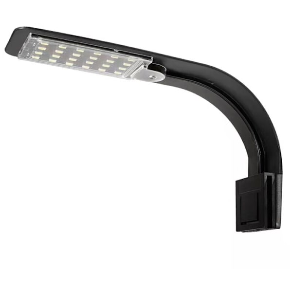 Lumiere Akvarium Lampe LED Belysning Hvid og Blå Nano Clip-on til fiskeplanter 23-50 cm