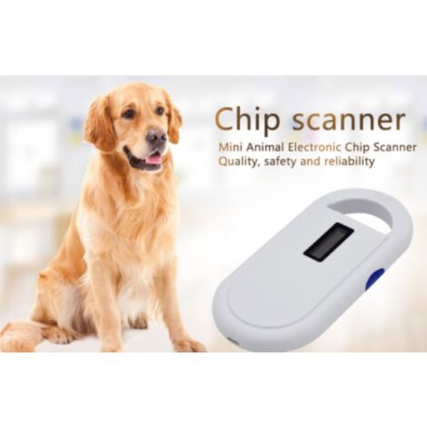 Pet Microchip Scanner, 134,2kHz Pet Microchip Reader til dyr/kæledyr/hunde/katte/grise
