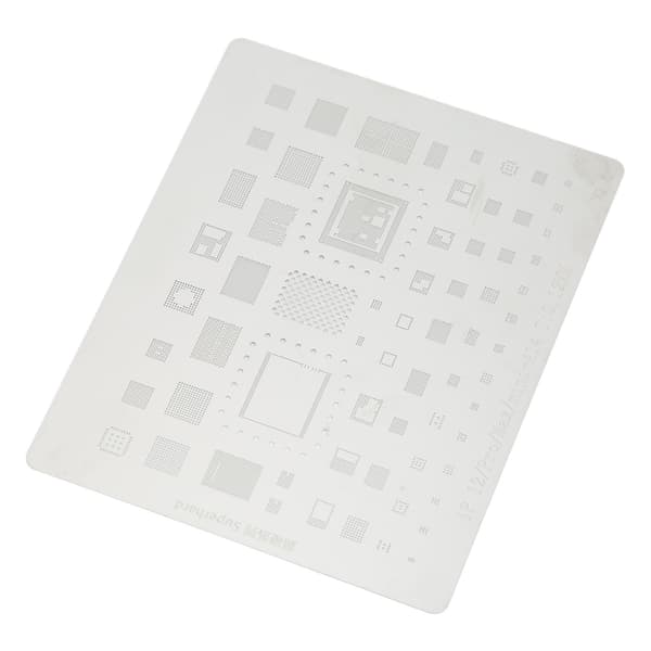 BGA Reballing Stencil Rustfrit Stål Loddemaske til IOS 12 Serien A14 CPU