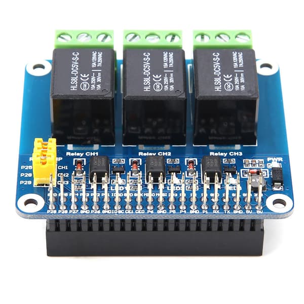 Raspberry Pi A Plus B Plus 2B 3B Plus 3-kanals reléutvidelseskort
