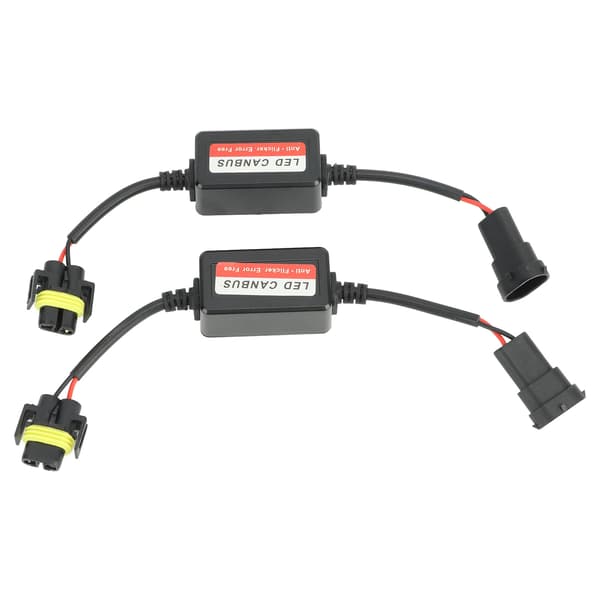 2. generasjons H8 H9 H11 LED Canbus Dekoder 12V Feilfri Anti-Flimmer Adapter for Frontlykter Tåkelys
