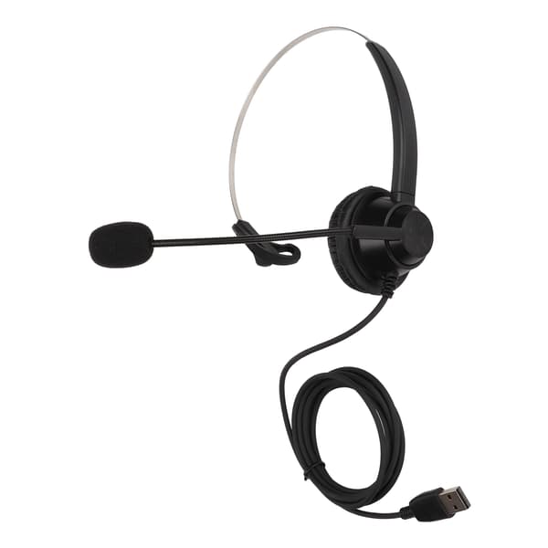 H360D USB Enkelt Øre Business Headset Sort Støjreduktion USB-interface