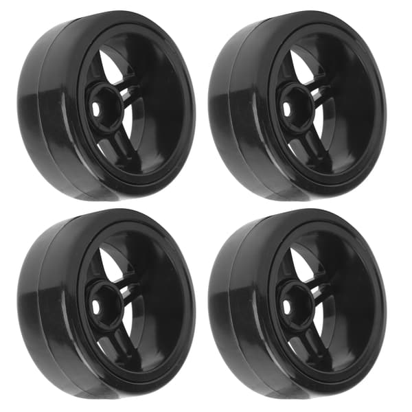 63 mm diameter RC Modifiering Drift halkfria däck Gummidäck Passar till WPL D12 1/10 bil