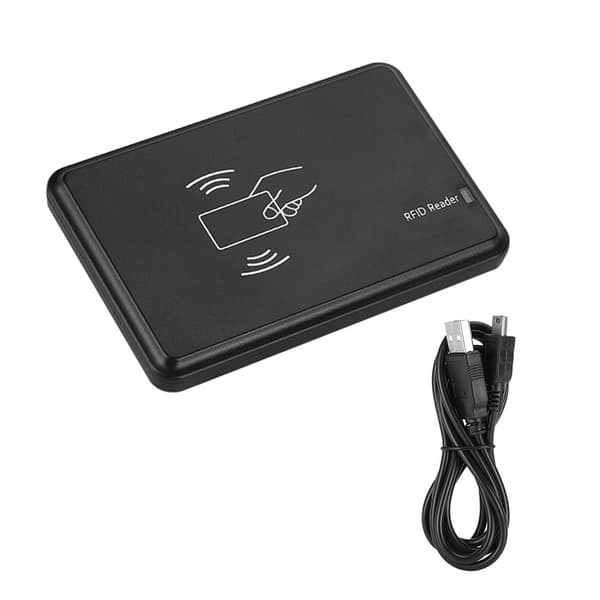 Bærbar 125KHz ID-kortleser USB-kabel Windows Systemstøtte