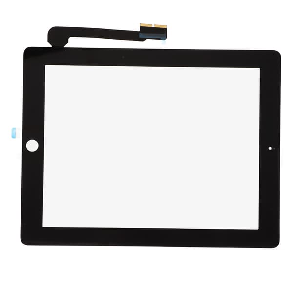 Touchscreenpanel Sort Svart Stærk Holdbar Hærdet Glas Letvægts LCD Tablet Skærm Panel til IOS Tablet 3 4