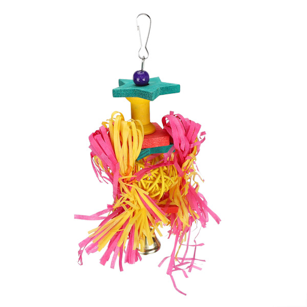 Fugle tyggelegetøj Foderautomat Makulator Legetøj Papegøje Foderautomat Hængende Bur Legetøj til Kæledyrsfugle