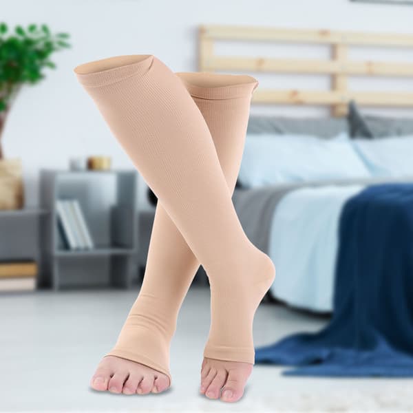 Stödstrumpor för åderbråck Nude L XL