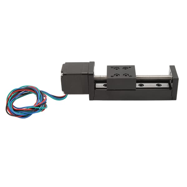 Mini Lineær Skinne Guide Slide Aktuator Stepper Motion 50mm Slaglengde DIY CNC Router Deler