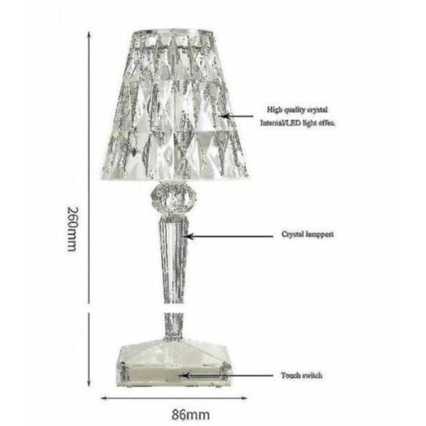 Bordslampor Kartell nattlampa i italiensk design