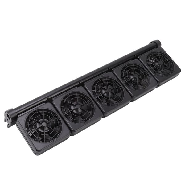 Mini Justerbar 5-hovedet Akvarie Køleventilator US Stik 100 240V