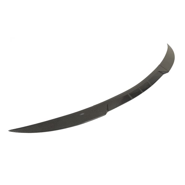 Bakre Trunk Spoiler Lip Splitter Karbonfiberfargeerstatning Tesla Model 3 2017 2023