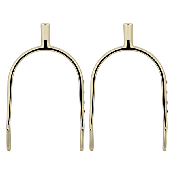 Gullbelagte slanke sporer for kvinner