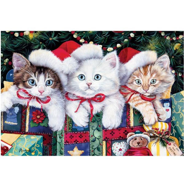 5D DIY Jul snögubbe diamond painting (40*30cm) B