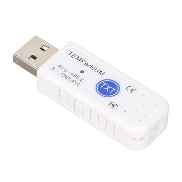 USB Datamaskin Termometer Hygrometer Multifunksjons Datalogger Alarm Temperatur Fuktighetsmonitor