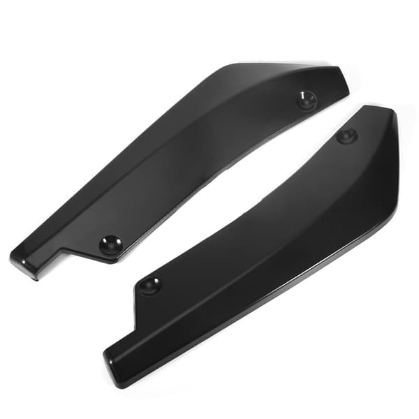 Par bagkofanger læbe spoiler diffusere Anti Scratch Protector Universal bil udvendige dele