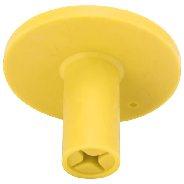 Golf Træningsbold Tees Gummi Driving Range Tee Holder Tilbehør Gul