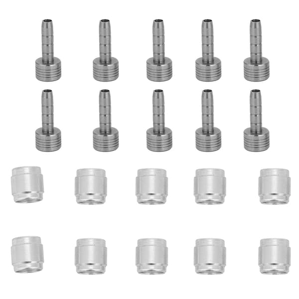 10 Set Hydraulisk Skivbromsslang Olive Connector Insert för AVID SRAM Ersättningsdel