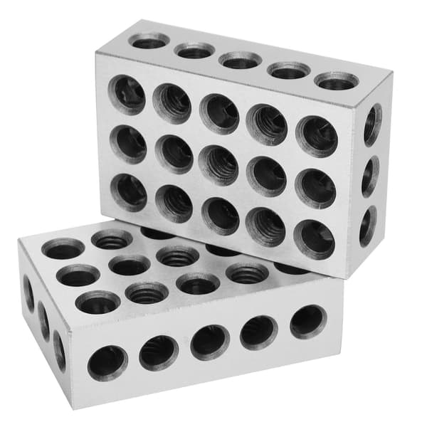 Præcis 1-2-3 Blok Sæt 23 Huller med Nøglekasse